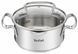Tefal Кастрюля DUETTO+, 1.5л, с крышкой, нержавеющая сталь, стекло