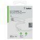 Belkin Кабель USB-A - Lightning силиконовый, с клипсой, 1м, белый 1 - магазин Coolbaba Toys
