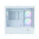 Zalman Корпус P30 White V2, без БЖ, 1xUSB3.0, 1хUSB Type-C, 3x120мм ARGB, TG Front/Side Panel, mATX, білий 2 - магазин Coolbaba Toys