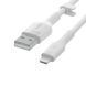 Belkin Кабель USB-A - Lightning силиконовый, с клипсой, 1м, белый 17 - магазин Coolbaba Toys