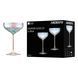 ARDESTO Champagne glasses set Black Mars 310ml, 2pcs, glass, transparent 4 - магазин Coolbaba Toys