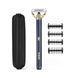 BaByliss Тример Babyliss X- Blade Super-X Metal, для вусів та бороди, акум., насадок-4, кейс, підставка, сталь, синій 1 - магазин Coolbaba Toys