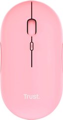 Миша Trust Puck Rechargeable Ultra-Thin BT WL Silent Pink 24125_TRUST фото
