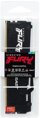 Kingston Пам'ять ПК DDR5 8GB 5200 FURY Beast RGB EXPO KF552C36BBEA-8 фото