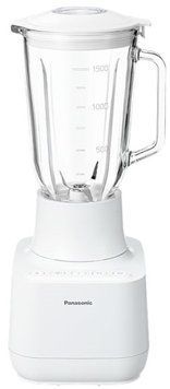 Блендер PANASONIC стационарный, 300Вт, чаша-1500мл, стекло, белый MX-MG5451WTQ фото