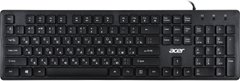 Acer Клавіатура OKW020, 104key ,USB-A, EN/UKR/RU, чорний ZL.KBDEE.013 фото