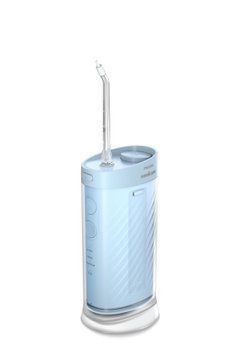 Philips Ирригатор Philips Sonicare Compact Flosser 1000, чаша 200 мл, складной, голубой HX3333/24 фото