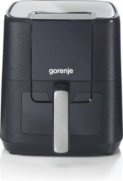 Gorenje Мультипіч 1350Вт, чаша-5.4л, сенсорне управл., 8 авто. программ, пластик+метал, чорний AF1350DWB фото