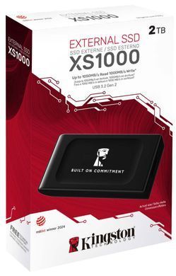 Kingston Портативний SSD Kingston 2TB USB 3.2 Gen 2 Type-C XS1000 SXS1000/2000GA фото