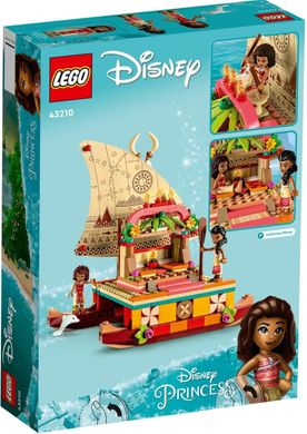 Конструктор LEGO Disney Princess Пошуковий човен Ваяни 43210 фото