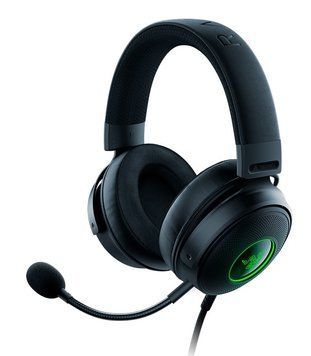 Razer Гарнітура ігрова Kraken V3, 7.1, USB-A, RGB, 2м, чорний RZ04-03770200-R3M1 фото