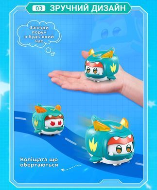Super Wings Ігровий набір Transforming Тіно і улюбленець (Tino & Pet) EU770447 фото
