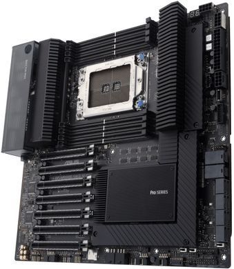 ASUS Материнская плата серверная PRO WS WRX80E-SAGE SE WIFI sWRX8 WRX80 8xDDR4 M.2 WiFi BT EATX 90MB1590-M0EAY0 фото