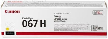 Картридж Canon 067H MF651Cw/MF655Cdw/MF657Cdw/LBP631Cw/LBP633Cdw Yellow (2350 стор.) 5103C002 фото