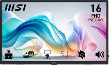 MSI Монітор портативний MSI 15.6" PRO MP165-E6 HDMI, 2xUSB-C, MM, IPS, Case 9S6-3PE50M-001 фото