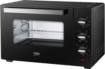 Beko Піч електрична, 38л, 1600Вт, механіч., конвекція, чорна BMOF38B фото