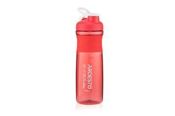 ARDESTO Бутылка для воды Smart bottle, 1000мл, тритан, красный