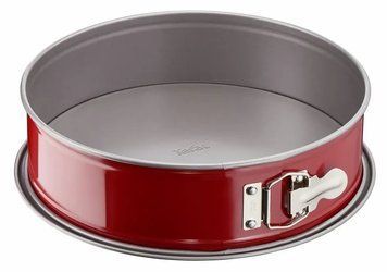 Tefal Tefal DeliBake baking dish, crushed, removable bottom, 245x245x80mm, carbon steel, red J1641274 фото