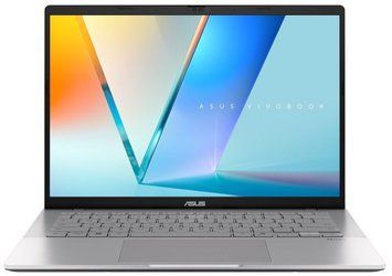 ASUS Ноутбук Vivobook S 14 S3407VA-LY069 14" WUXGA IPS, Intel 5 210H, 16GB, F512GB, UMA, NoOS, Серебристый 90NB1681-M005X0 фото