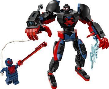 LEGO Конструктор LEGO Super Heroes Робот Майлза Моралеза vs. Людина-павук 2099 76337 фото
