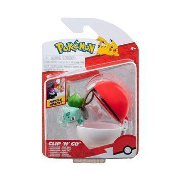 Ігровий набір POKEMON W15 - БУЛЬБАЗАВР В ПОКЕБОЛІ (ігрова фігурка, покебол) PKW3142 фото