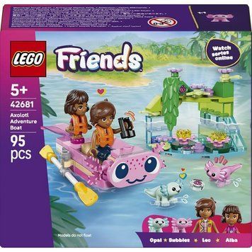 LEGO Конструктор LEGO Friends Пригодницький човен &laquo;Аксолотль&raquo;Конструктор LEGO Friends Пригодницький човен &laquo;Аксолотль&raquo; 42681 фото