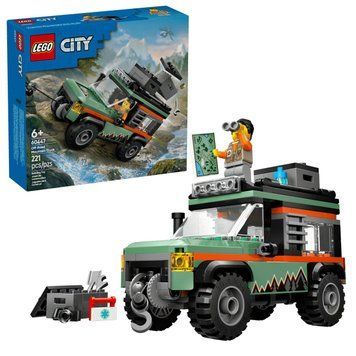 LEGO Конструктор LEGO City Позашляхова гірська вантажівка 4x4 60447 фото
