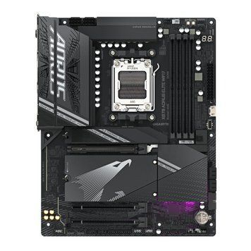 Gigabyte Материнская плата X870 A ELITE WIFI7 sAM5 X870 4xDDR5 M.2 HDMI ATX X870_A_ELITE_WIFI7 фото
