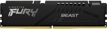 Kingston Память ПК DDR5 32GB KIT (16GBx2) 5600 FURY Beast Black KF556C40BBK2-32 фото