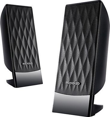 Microlab Акустическая система M-300U 2.1, 38W, mini-jack/USB/SD/FM, черный M-300U фото