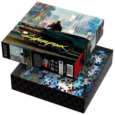 GoodLoot Пазл Cyberpunk 2077: Mercenary on the Rise Puzzles 1000 ел. 5908305240341 фото