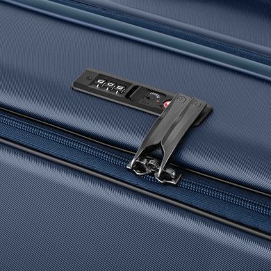 Wenger Валіза Wenger Skyon Hardside Large, велика, полікарбонат, TSA, 4 колеса, розширення, темно-синій 653568 фото