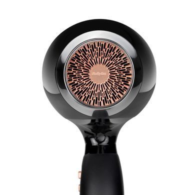 BaByliss Фен Air Power Pro, 2300Вт, режимов-3, дифузор, иониз-я, хол. обдув, керамика, черно-розовый 6716DE фото
