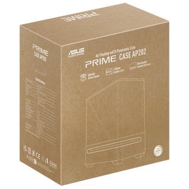 ASUS Корпус Prime AP202 Tempered Glas ARGB, без БЖ, 2xUSB3.2, 1xUSB Type-C, Tempered Glass side, mATX, чорний 90DC00P0-B19000 90DC00P0-B19000 фото