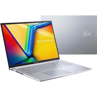 ASUS Ноутбук ASUS Vivobook 16 M1605NAQ-SH054 16" WUXGA IPS, AMD R7 170, 16GB, F1TB, UMA, noOS, Сріблястий 90NB1832-M001Y0 фото