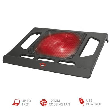 Підставка для ноутбука Trust GXT 220 Kuzo (17.3") RED LED Black 20159_TRUST фото