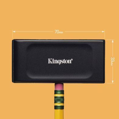 Kingston Портативний SSD Kingston 2TB USB 3.2 Gen 2 Type-C XS1000 SXS1000/2000GA фото