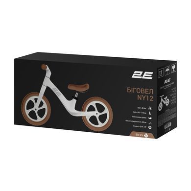 2E Беговел NY 12" white ZCY-NY12-WHITE фото