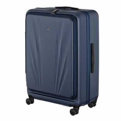 Wenger Валіза Wenger Skyon Hardside Large, велика, полікарбонат, TSA, 4 колеса, розширення, темно-синій 653568 фото