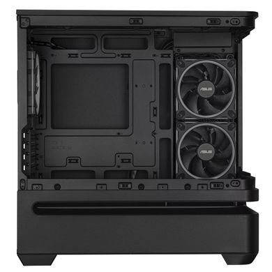 ASUS Корпус Prime AP202 Tempered Glas ARGB, без БЖ, 2xUSB3.2, 1xUSB Type-C, Tempered Glass side, mATX, чорний 90DC00P0-B19000 90DC00P0-B19000 фото