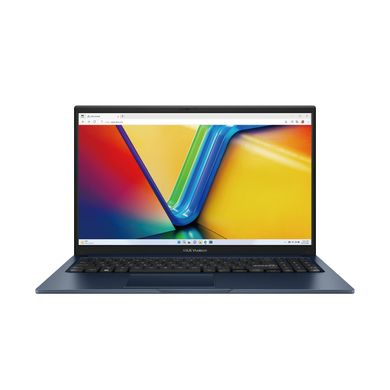 ASUS Ноутбук Vivobook 15 X1504VA-BQ588 15.6" FHD IPS, Intel 5-120U, 16GB, F1TB, UMA, NoOS, Голубой 90NB13Y1-M000W0 фото