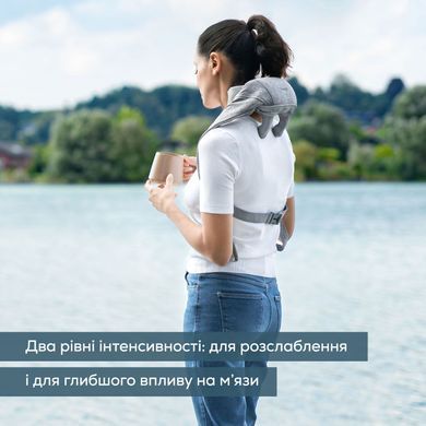 Beurer Масажер для тела, литий-ионный аккум., сменный чехол, вес - 1,159кг, серый MG_154 фото