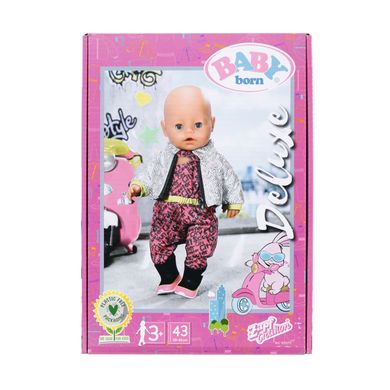 Набір одягу для ляльки BABY BORN серії "City Deluxe"- ПРОГУЛЯНКА НА СКУТЕРІ 830215 фото