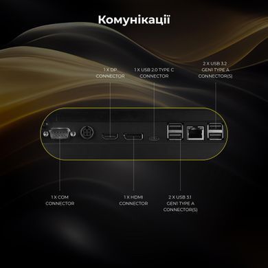 2E Комп'ютер персональний моноблок 2E Rational K6 23.8" FHD IPS Intel i3-12100, 16Gb, F256GB, UMA, H610, K6.610, 120W, FreeDos, чорний 2E-K6.V2.12 фото