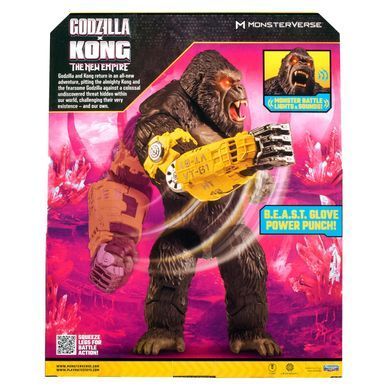 Фигурка GODZILLA X KONG &ndash; МЕГА МОЩНЫЙ УДАР КОНГА (свет, звук) 35585 фото