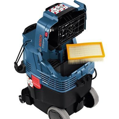 Bosch Пилосос професійний GAS 35 L SFC+, 1200Вт, 254мБар, контейнер 35л, 11.6кг 0.601.9C3.000 фото