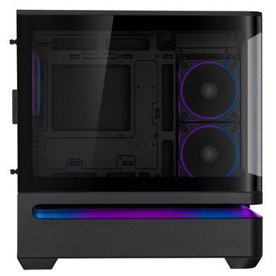 ASUS Корпус Prime AP202 Tempered Glas ARGB, без БЖ, 2xUSB3.2, 1xUSB Type-C, Tempered Glass side, mATX, чорний 90DC00P0-B19000 90DC00P0-B19000 фото