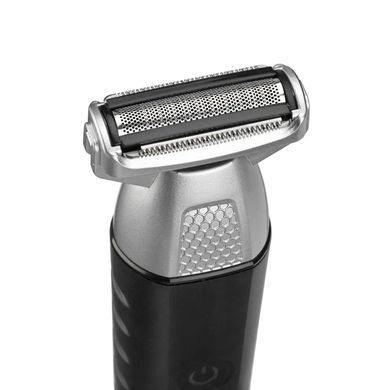 BaByliss Haircut kit Babyliss Lithium Power for beard, mustache, head, nose and body, battery, vibration motor, nozzles-10, steel, black MT812E фото