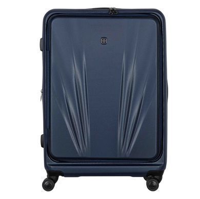 Wenger Валіза Wenger Skyon Hardside Large, велика, полікарбонат, TSA, 4 колеса, розширення, темно-синій 653568 фото