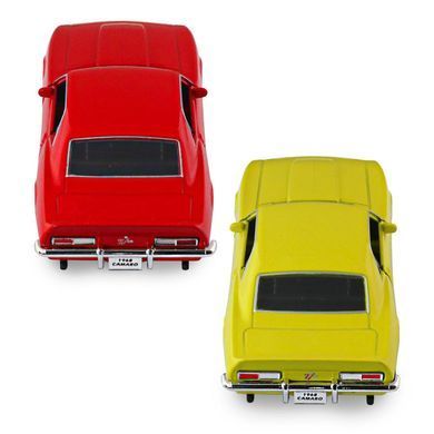Автомодель - CHEVROLET CAMARO Z28 1968 (червоний, жовтий) 250384W фото